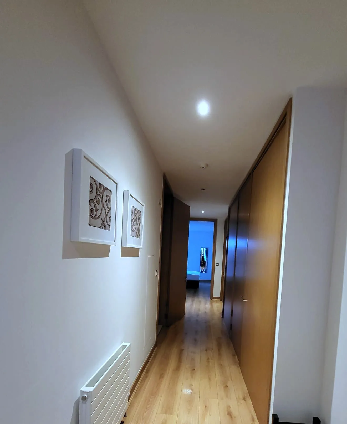 Hallway and fitted wardrobes after cleaning